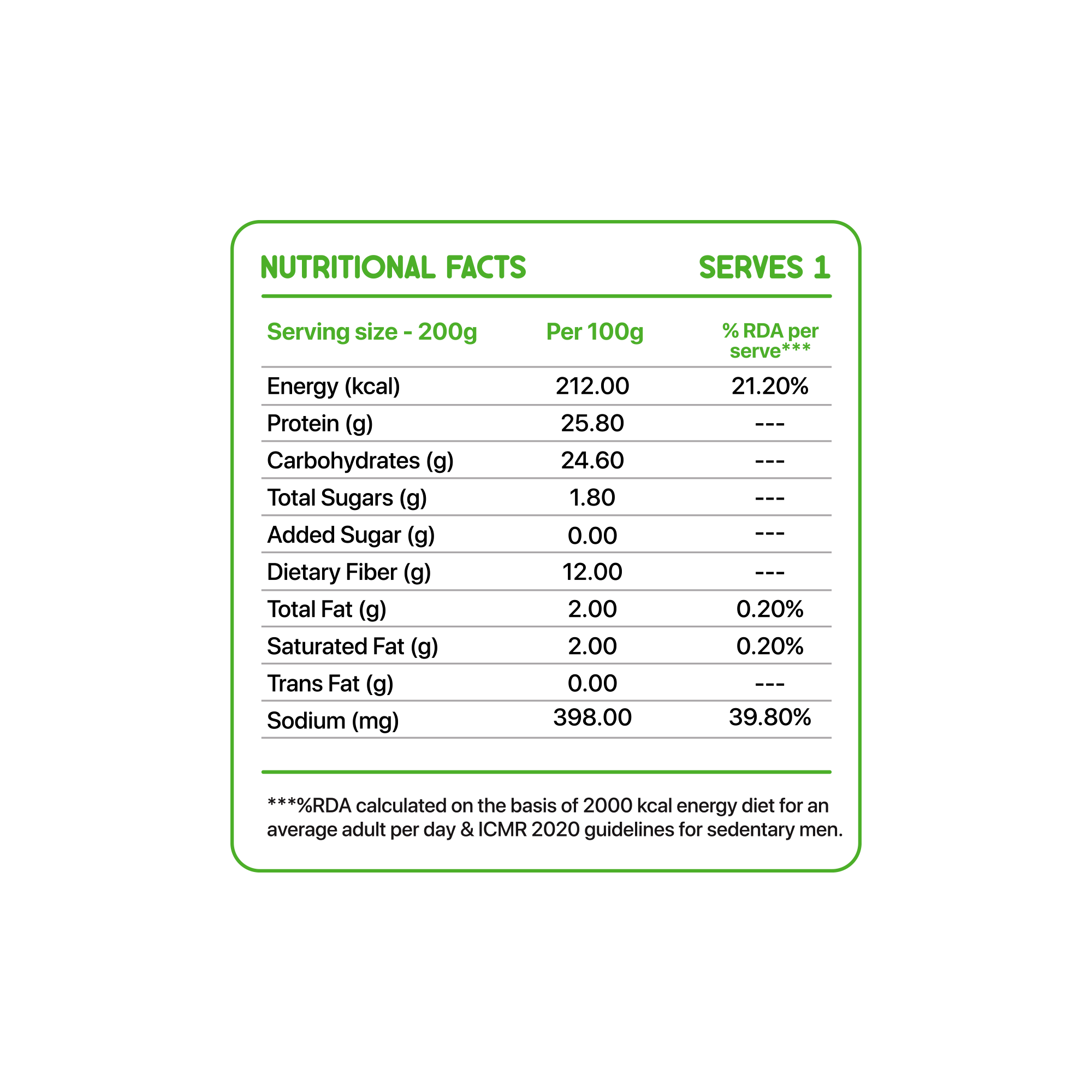 KNF Edamame Rice | Boiled Rice Made from Edamame Flour, 42g Protein, Low Glycemic, High Fiber, Vegan, Ready in 30 Seconds – 200g